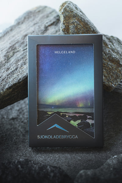 Postkartenschokolade – An den Ufern von Helgeland